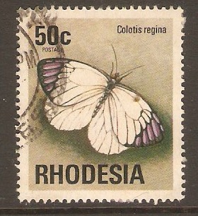 Rhodesia 1974 50c Butterflies Series. SG506.